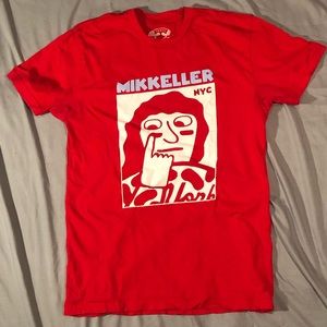 Red Mikkeller NYC Sally Blush Tee